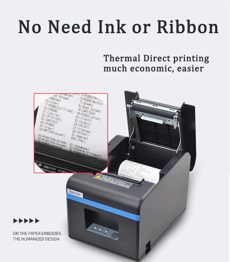 Máquina de Bilhetes Pequenos Cozinha Cozinha Traseira Restaurante Restaurante