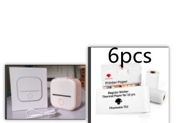 Impressora portátil mini térmica de etiquetas, impressora fotográfica doméstica, impressora para estudantes, impressora de questões erradas, mini impressora de etiquetas compatível com Bluetooth, etiqueta de preço