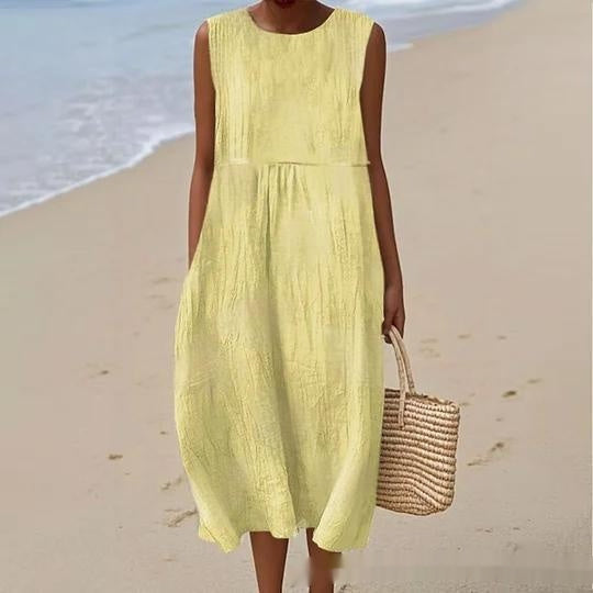 Vestido casual estampado e elegante para mulheres